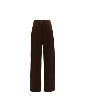 Pantalon ELYSA Marron glace pas chere