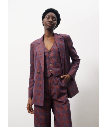 Blazer GARANCE Violet Les êtres humains sont 