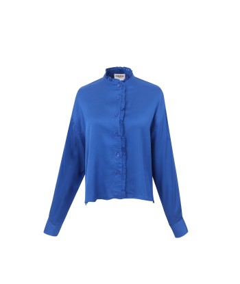 Chemise CABANAC Bleu electrique paiement sécurisé