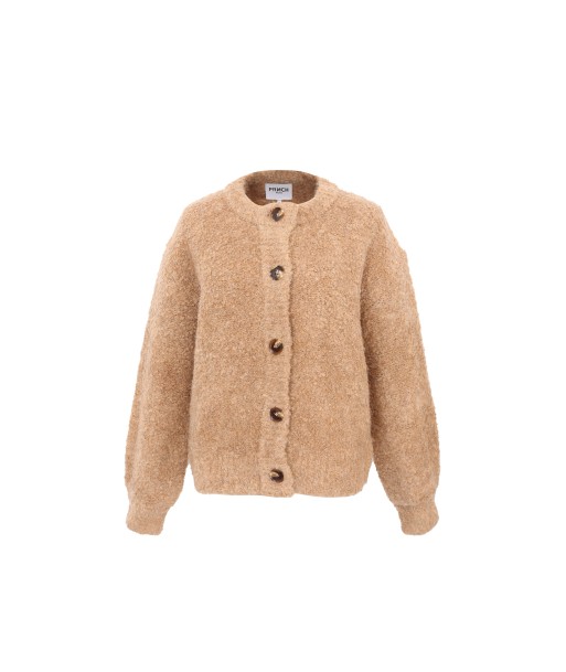 Gilet MEGANE Camel pas cher