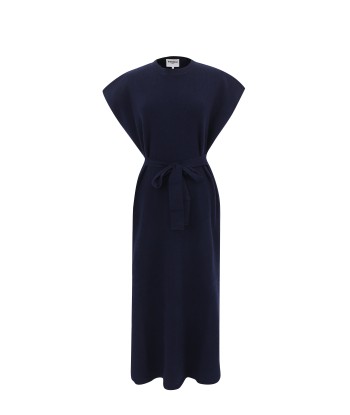 Robe NORANE Bleu marine les ligaments