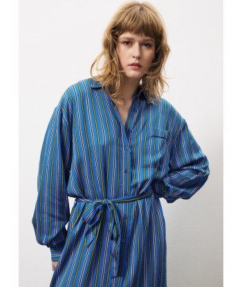 Robe CINDEL Frnch stripe pas cher 