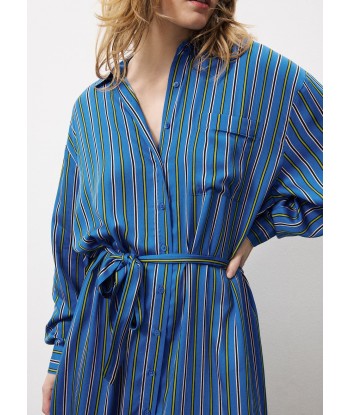 Robe CINDEL Frnch stripe pas cher 