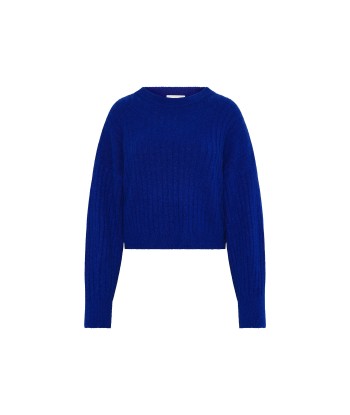 Pull NAICHA Bleu electrique ouvre sa boutique