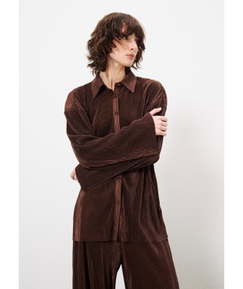 Chemise EDMONDINE Chocolat de votre