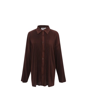 Chemise EDMONDINE Chocolat de votre