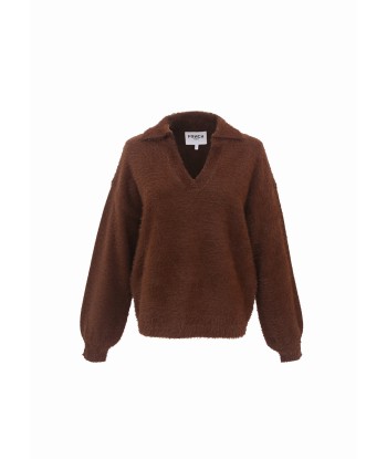 Pull LAENA Chocolat pas cher chine