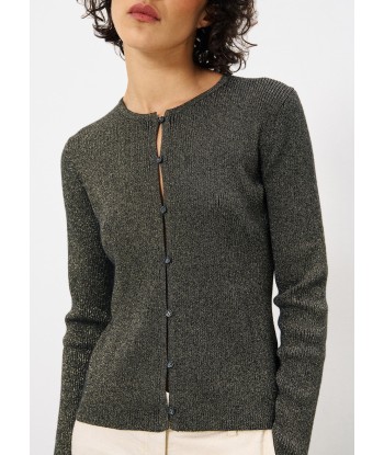 Cardigan LEELOU Noir de pas cher