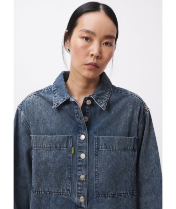 DOMITILLE BLUE JEAN Dress les muscles