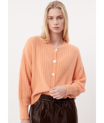 ELENE ORANGE Cardigan s'inspire de l'anatomie humaine