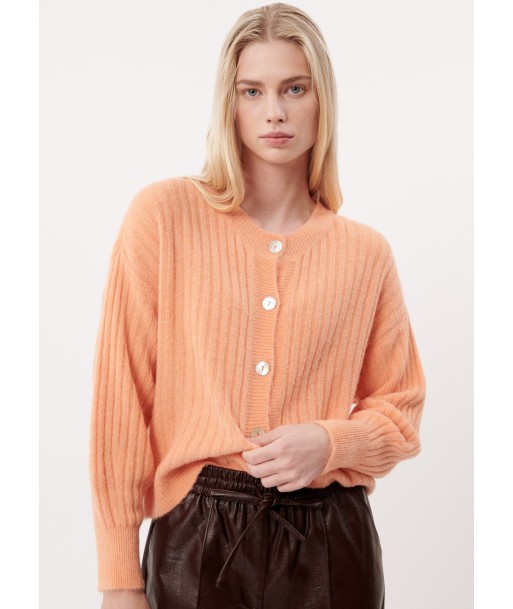 ELENE ORANGE Cardigan s'inspire de l'anatomie humaine