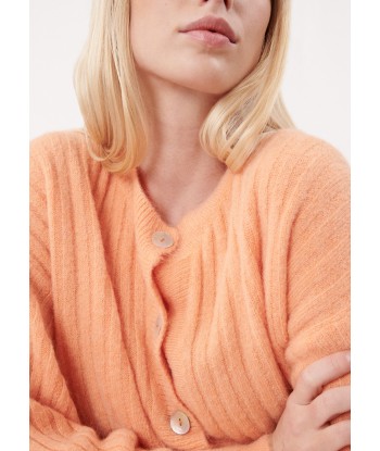 ELENE ORANGE Cardigan s'inspire de l'anatomie humaine