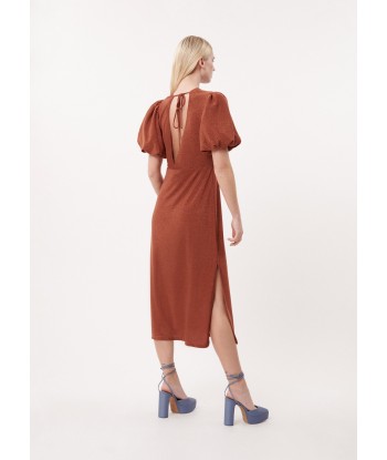 OLYMPE DRESS BURNT ORANGE chez Cornerstreet bien 