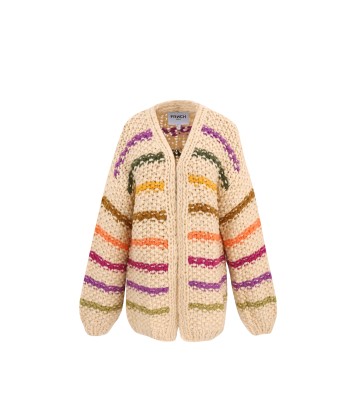 LOBELIA CREAM Cardigan en linge