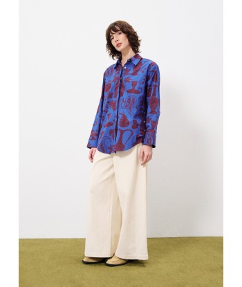 LAELA Multicoloured Shirt s'inspire de l'anatomie humaine