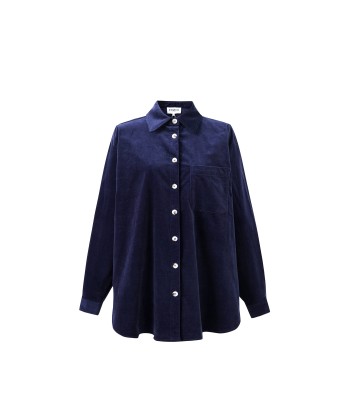 CARLA Blue Shirt Paris Déstockage Promo