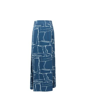 AZENOR Blue Skirt basket pas cher