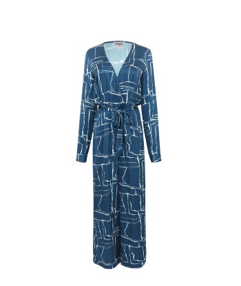 SELYNA Blue Jumpsuit Faites des économies