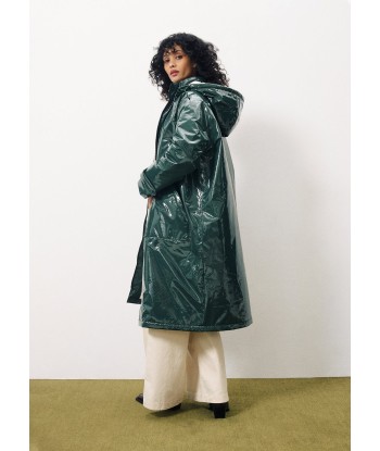 MATHELINE Green Coat basket pas cher