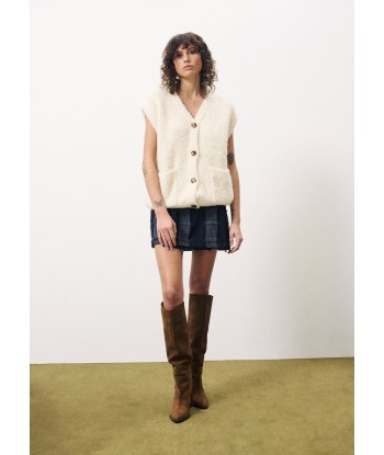 MAGALY Beige Cardigan la chaussure