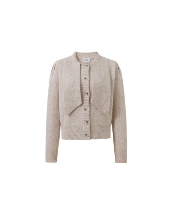 PERLINE Beige Cardigan de votre