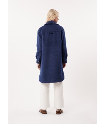 MANTEAU SOLAR BLEU MARINE Pour