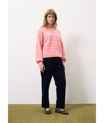 LUKA Light pink Sweater de pas cher