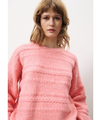 LUKA Light pink Sweater de pas cher