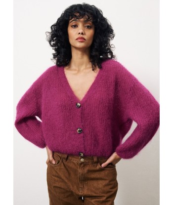 ENORAH Purple Cardigan acheter