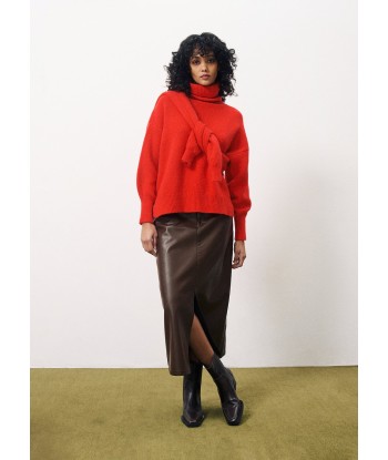 ARIETTE Red Sweater pas cher