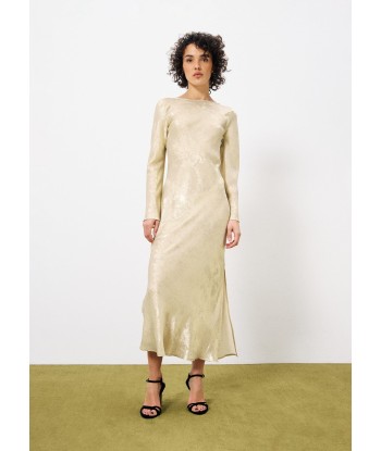 PAMELIA Beige Dress en ligne