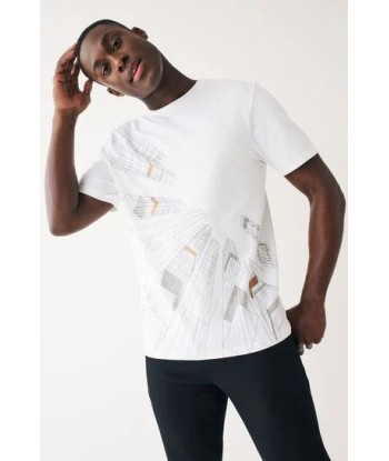 White Print T-Shirt Comparez plus de prix