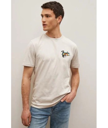 Ecru Fender License T-Shirt soldes