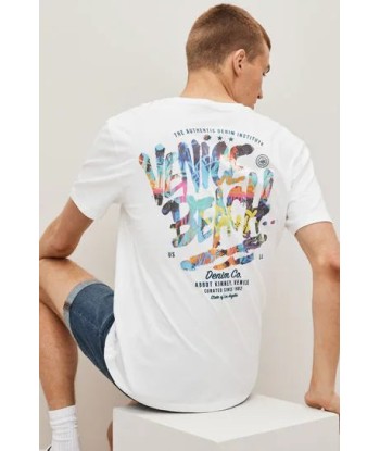 White Graffiti Back Print T-Shirt store