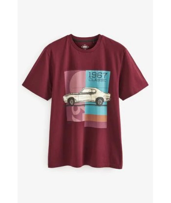 Cars Print T-Shirt d'Europe débarque