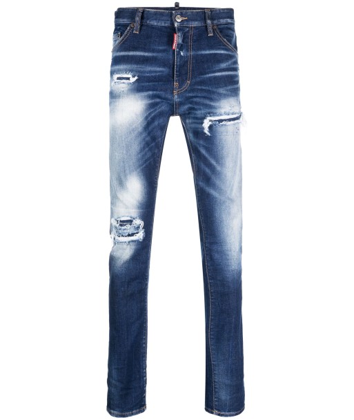 Cool Guy Distressed Slim Leg Jeans JUSQU'A -70%! 