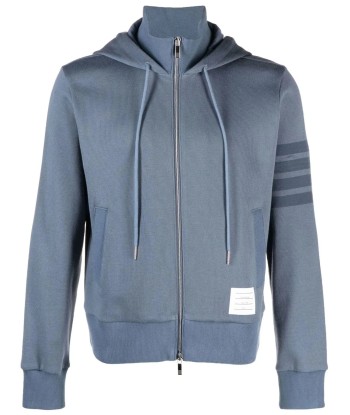 Cotton Funnel Neck Hoodie commande en ligne