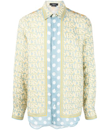 Versace Allover Linen Shirt offre 