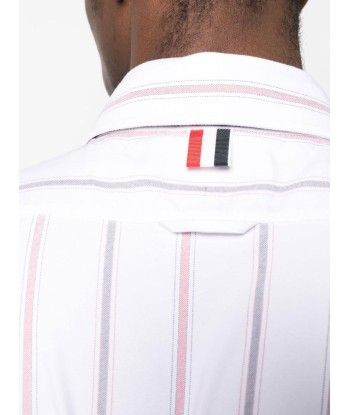 Vertical Stripe Pattern Cotton Shirt en stock