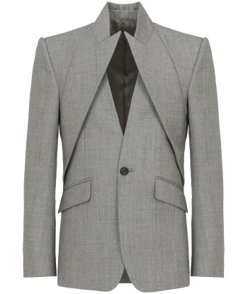 Twisted Wool Single Breasted Blazer Véritable concentré