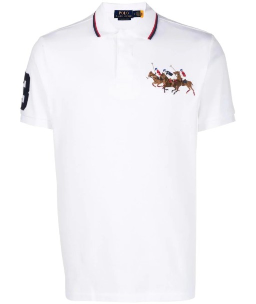 Triple Pony Cotton Polo Shirt français