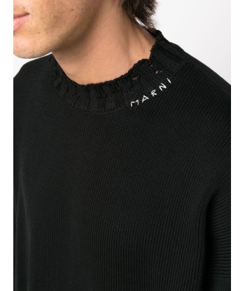 Twisted Crew Neck Jumper paiement sécurisé