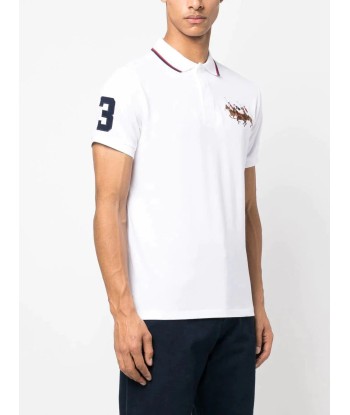 Triple Pony Cotton Polo Shirt français