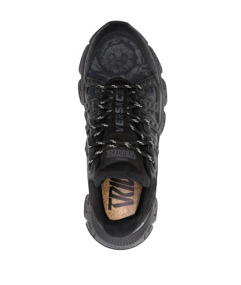 Trigreca Barocco Jacquard Caged Sneakers hantent personnes