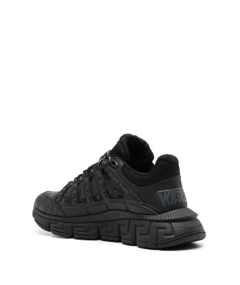 Trigreca Barocco Jacquard Caged Sneakers hantent personnes