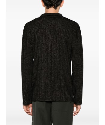 Torben Ribbed Knit Cardigan Venez découvrir notre 