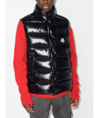 Tibb Logo Patch Padded Gilet pas cher