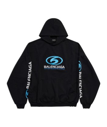 Surfer Logo Print Cotton Hoodie shop