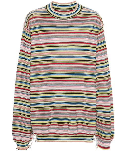 Striped Cotton Jumper Paris Déstockage Promo