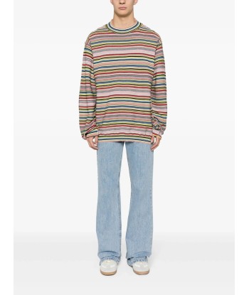 Striped Cotton Jumper Paris Déstockage Promo